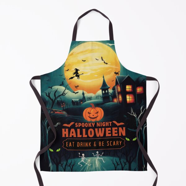 Item preview, Spooky Halloween, Eat Drink & Be Scary designed and sold by ArtPixelHaven.