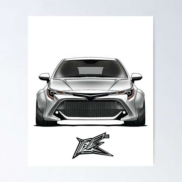 Item preview, toyota corolla e210 widebody white  designed and sold by NaquashM.
