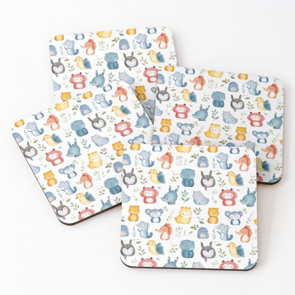 Item preview, Cute Whimsical Animals seamless digital paper  designed and sold by chonner555.