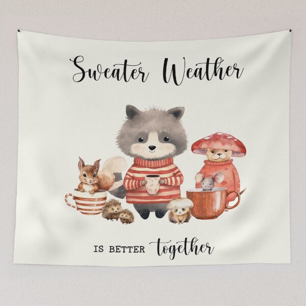 Item preview, SWEATER WEATHER FRIENDS designed and sold by SunlightStudios.