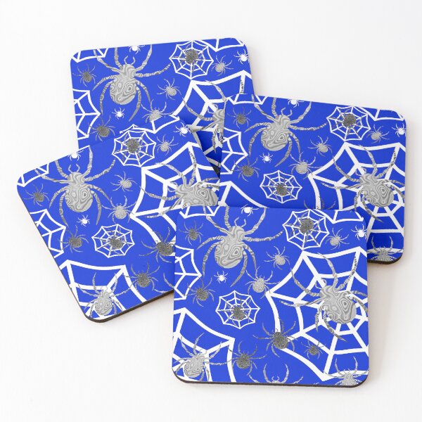 Artikelvorschau, Krabbeltiere Halloween Blau entworfen und verkauft von Sartoris Art.
