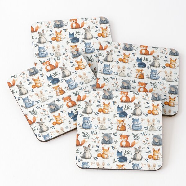 Item preview, Whimsical Animals seamless digital paper designed and sold by chonner555.