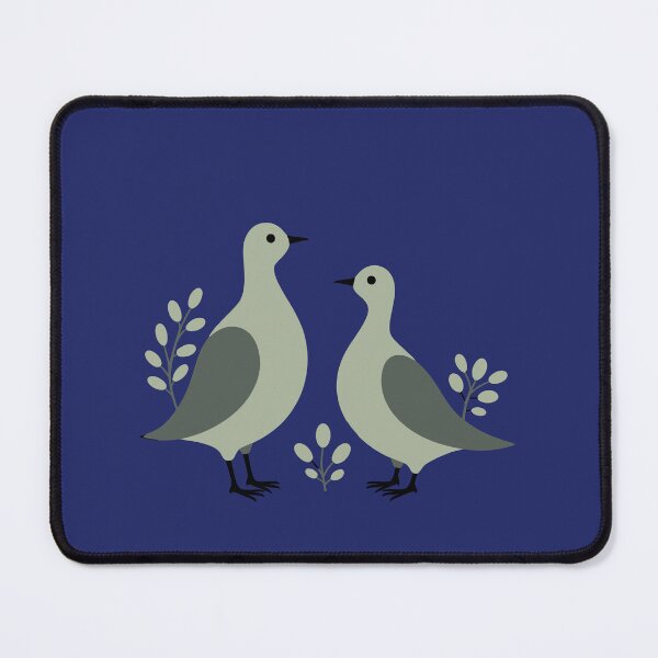Item preview, Two Turtle Doves Cut-Out Stencil Retro Style 8 designed and sold by taiche.