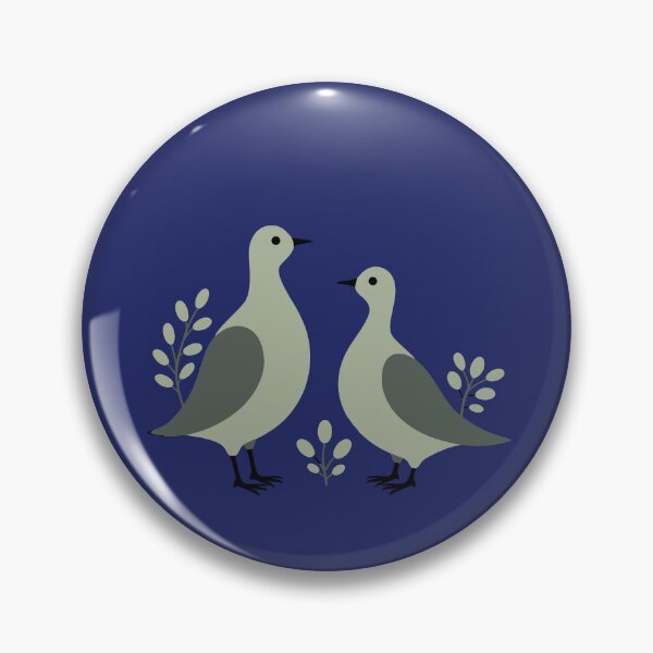 Item preview, Two Turtle Doves Cut-Out Stencil Retro Style 8 designed and sold by taiche.