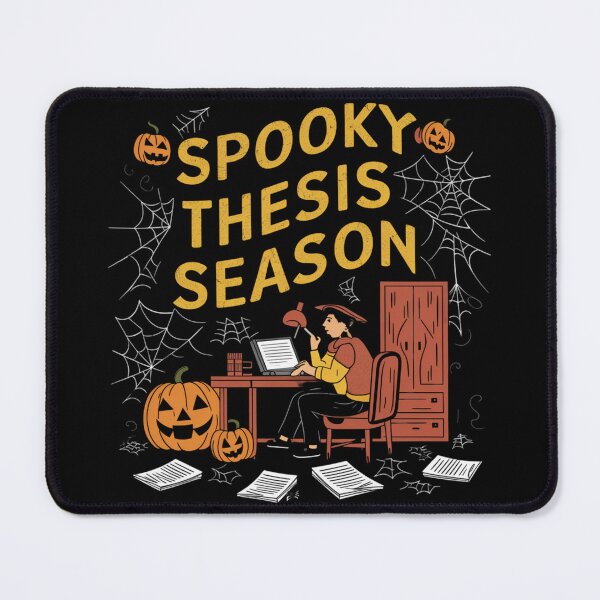 Item preview, spooky thesis season, funny masters and PhD Halloween designed and sold by NoetherSym.