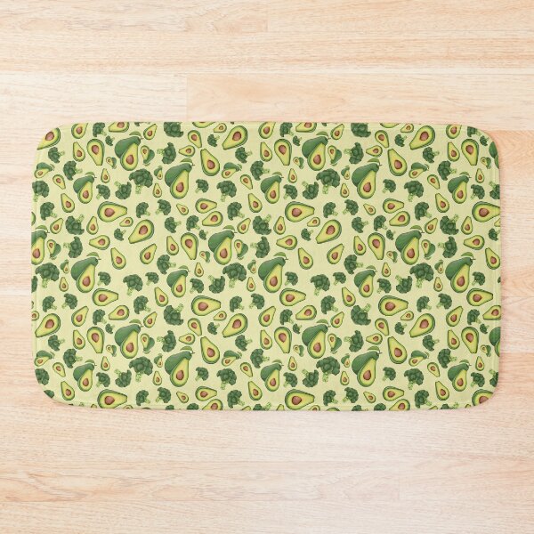 Item preview, avocado, broccoli, patterns, seamless, continuous, designer designed and sold by Tetiana Pohurska.