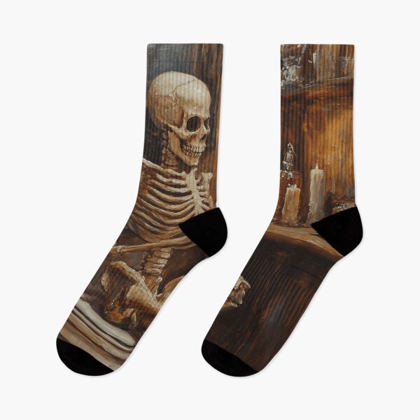 Item preview, Skeleton's Quiet Time designed and sold by Rootcat ™.