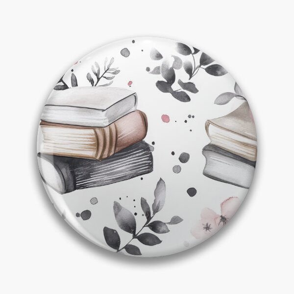 Item preview, pattern with books and glasses designed and sold by paratynka.