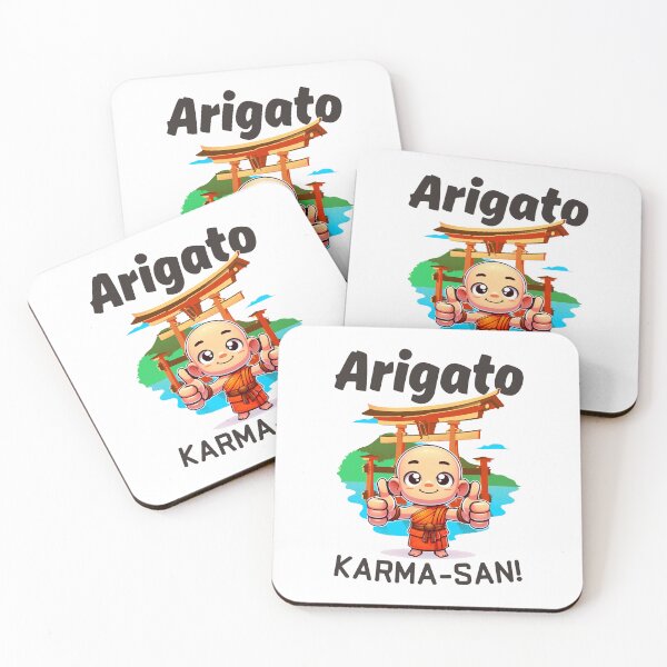 Item preview, Arigato KARMA-SAN! Gratitude Glow designed and sold by SplashTastic.