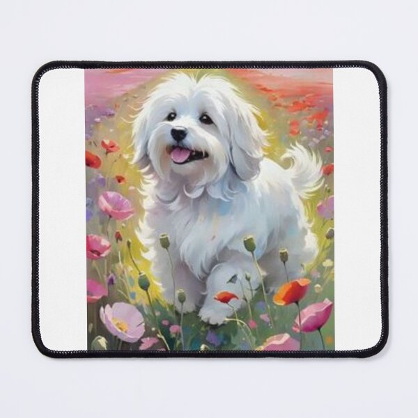 Item preview, Maltese in Cosmos. designed and sold by junesstuff001.