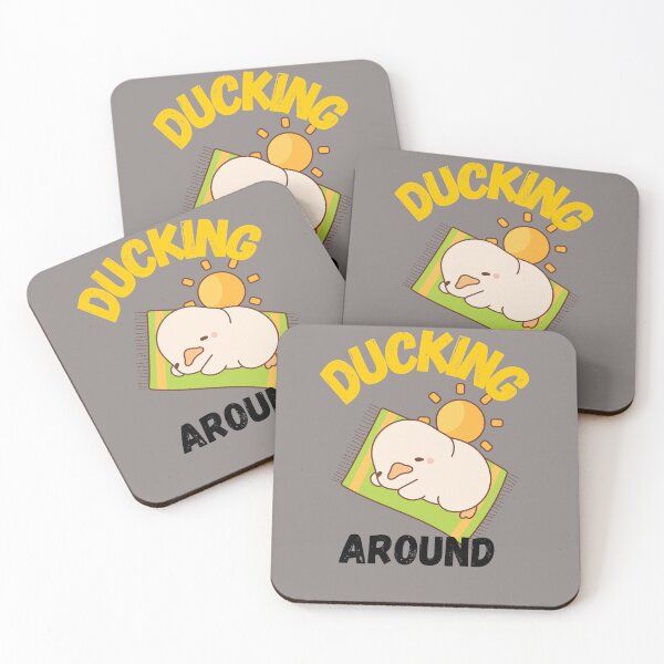Item preview, Ducking Around, Unproducktive, Cute Anime Duck, Kawaii Duck designed and sold by craftymilenials.