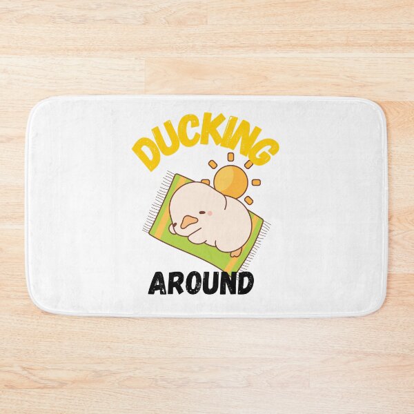 Item preview, Ducking Around, Unproducktive, Cute Anime Duck, Kawaii Duck designed and sold by craftymilenials.