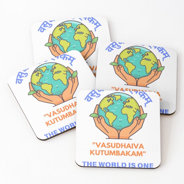 Item preview, The World is One Family, Vasudhaiva Kutumbakam designed and sold by HELLO TIGER.