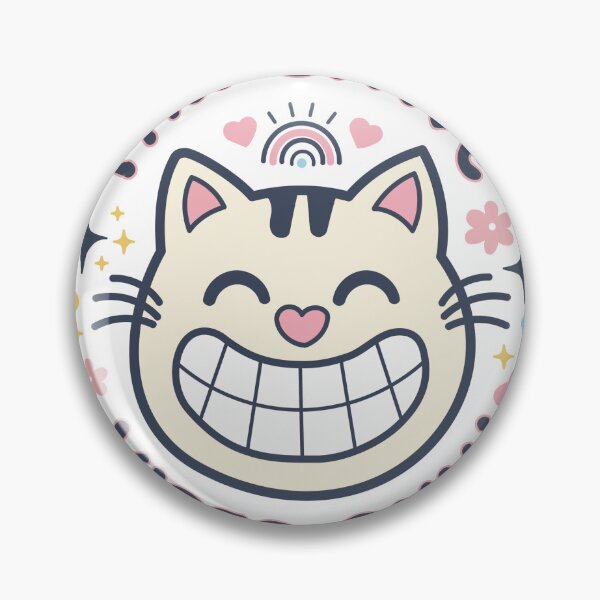 Item preview, Paw-sitive Vibes Only - Happy Cat Kawaii Design designed and sold by Karina-wang.
