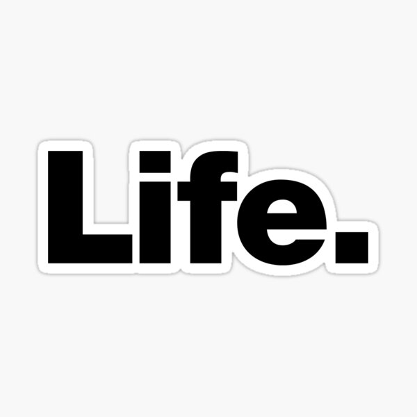 Item preview, The word Life. (When life gives you lemons) designed and sold by chestify.