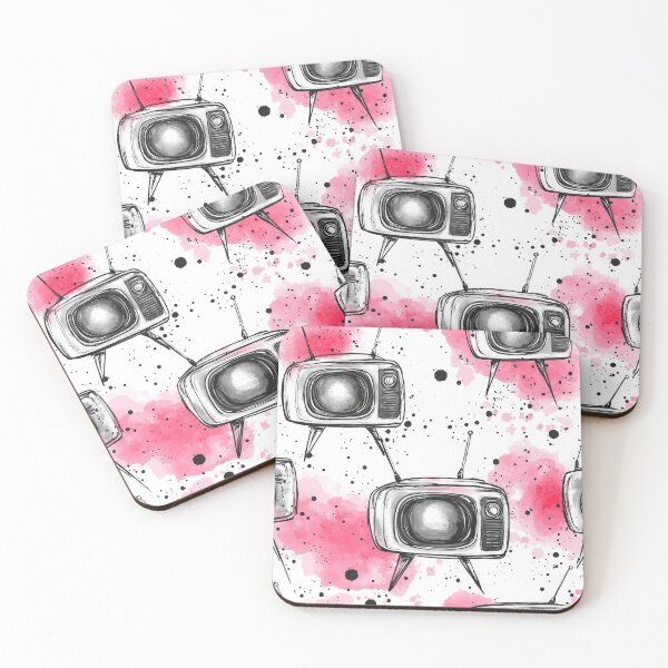 Item preview,  pattern with tv designed and sold by paratynka.