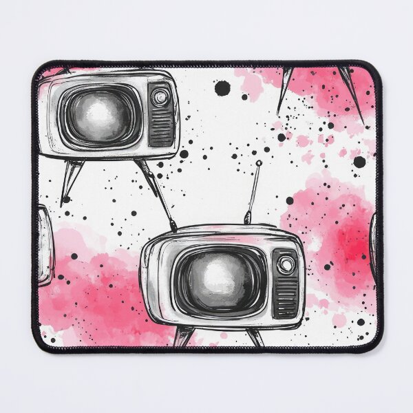 Item preview,  pattern with tv designed and sold by paratynka.