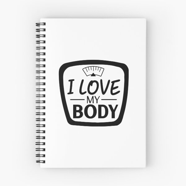 Item preview, I Love My Body | Body Positivity Quote Design designed and sold by NiceQuotesBro.