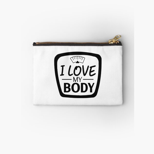 Item preview, I Love My Body | Body Positivity Quote Design designed and sold by NiceQuotesBro.
