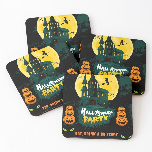 Item preview, Spooky Halloween, Eat Drink & Be Scary designed and sold by ArtPixelHaven.