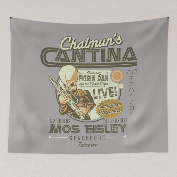 Item preview, Chalmun's Cantina Lts designed and sold by Alema Art.