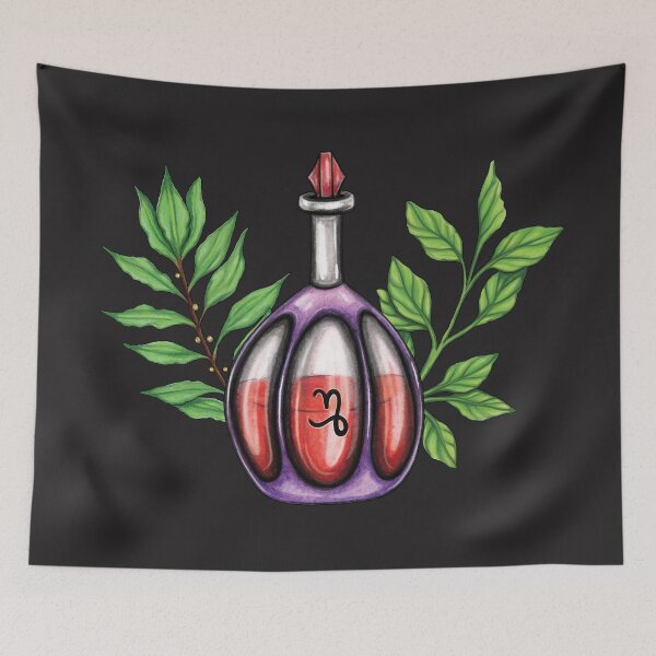 Item preview, Capricorn potion bottle designed and sold by RalucaIov.