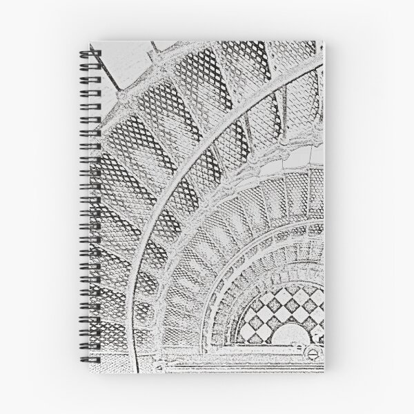 Aperçu de l'œuvre Cage d'escalier du phare créée et vendue par RedFishyTee.