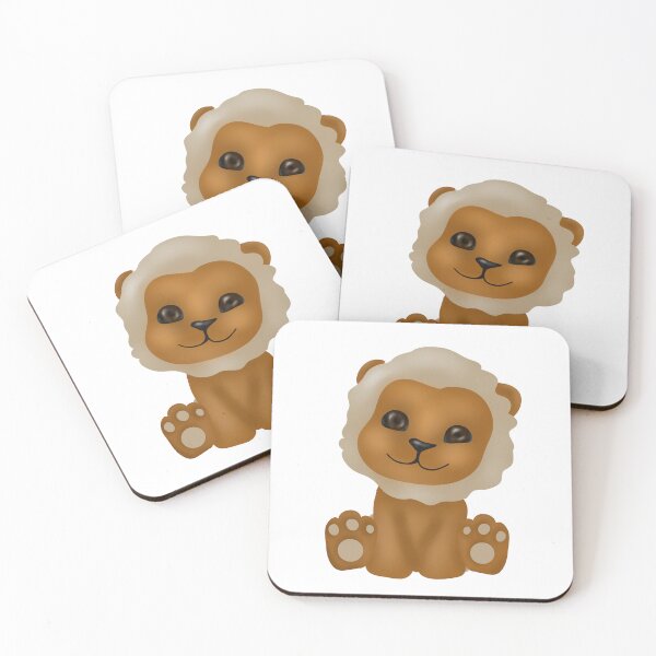Item preview, cute little lion cub designed and sold by Kristaine.