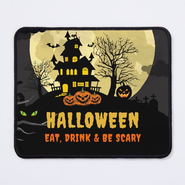 Item preview, Spooky Halloween, Eat Drink & Be Scary designed and sold by ArtPixelHaven.