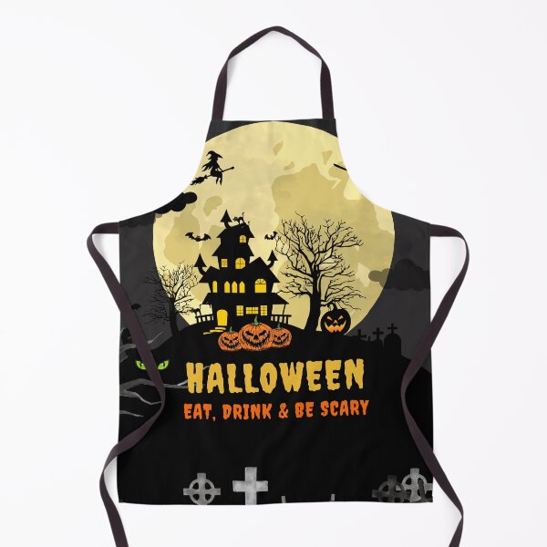 Item preview, Spooky Halloween, Eat Drink & Be Scary designed and sold by ArtPixelHaven.