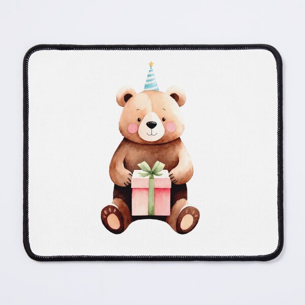 Item preview, Cute bear with gift designed and sold by Victoria Riabov.