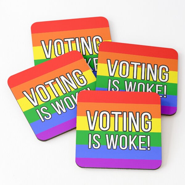 Item preview, Voting is woke!  designed and sold by Rachel the Artist .