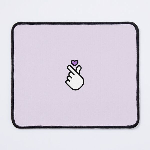 Item preview, Borahae 보라해 - BTS - Korean Hangul Fingerheart 'I Purple You' K-pop Merch designed and sold by matchakpop.