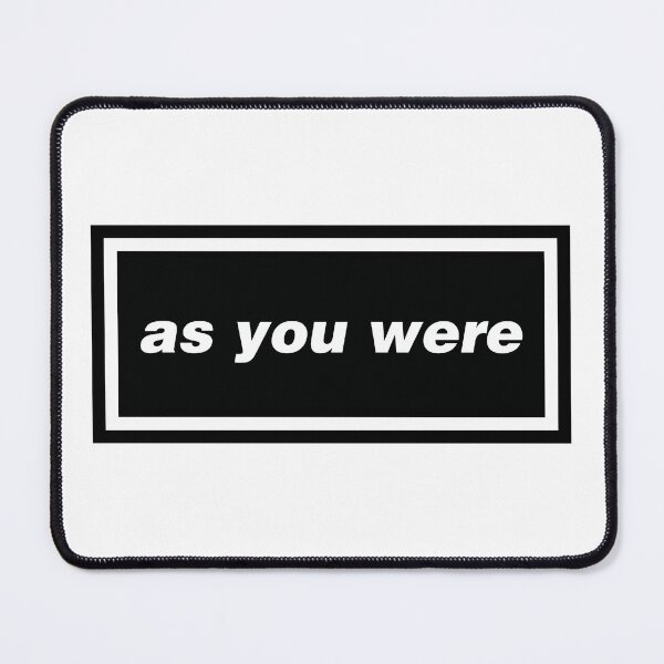 Item preview, As You Were - Gallagher 90s Band Artwork designed and sold by Dan's Designs.