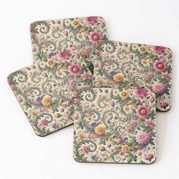 Item preview, Intricate Floral Vines designed and sold by TeslaSt0re.