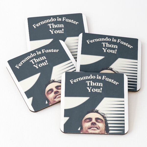 Item preview, Fernando Is Faster Than You Fernando Alonso F1 designed and sold by MotoMavericks.