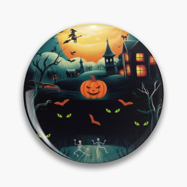 Item preview, Spooky Halloween, Eat Drink & Be Scary designed and sold by ArtPixelHaven.