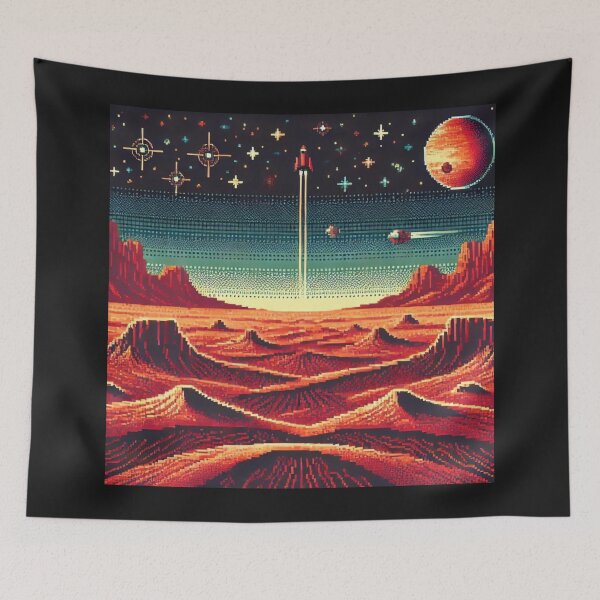 Item preview, alien landscape designed and sold by TEEJAMBOREE.