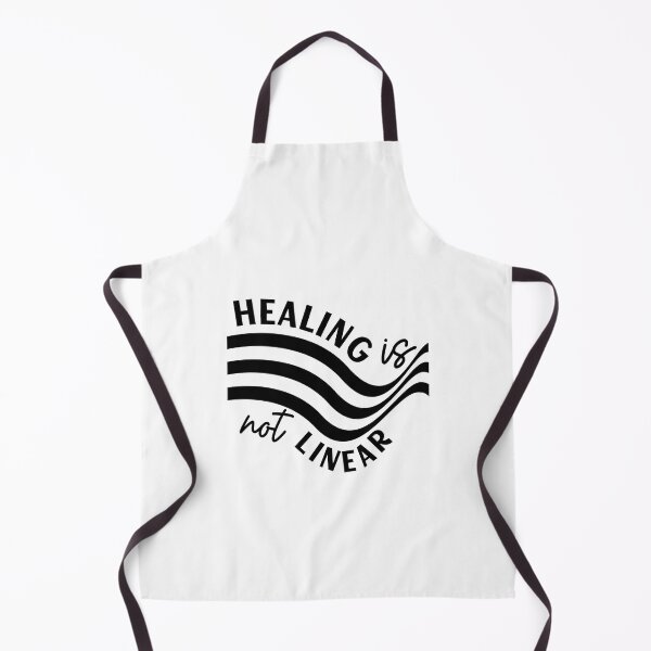 Item preview, Healing Is Not Linear | Mental Health Quote Design designed and sold by NiceQuotesBro.