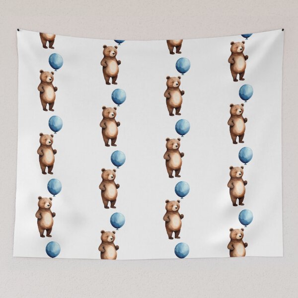 Item preview, Cute bear with balloon designed and sold by Victoria Riabov.