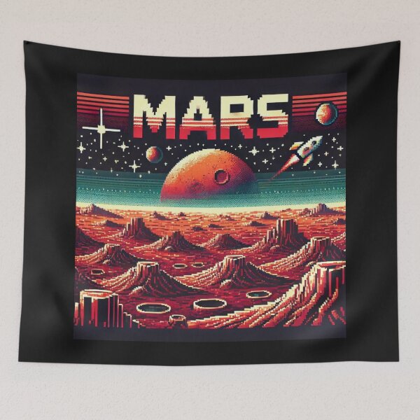 Item preview, alien landscape designed and sold by TEEJAMBOREE.