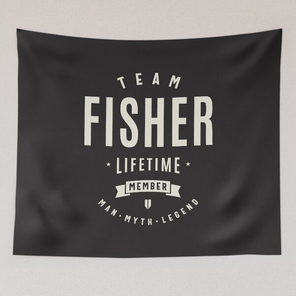 Item preview, Team Fisher Lifetime Member Funny Name Fisher designed and sold by cidolopez.