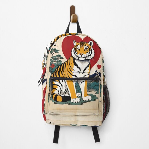 Item preview, asian tiger and a heart designed and sold by JustStraight.
