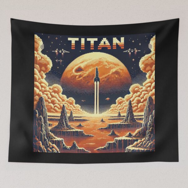Item preview, alien landscape designed and sold by TEEJAMBOREE.