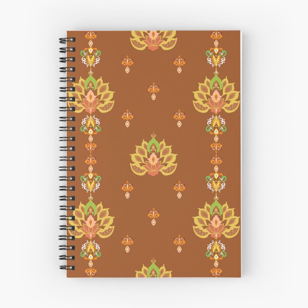 Item preview, Elegant Damask Design Brown theme background designed and sold by SeamlessHub4289.
