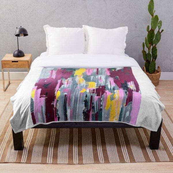 Aperçu de l'œuvre vibrant purple abstact créée et vendue par trendero.