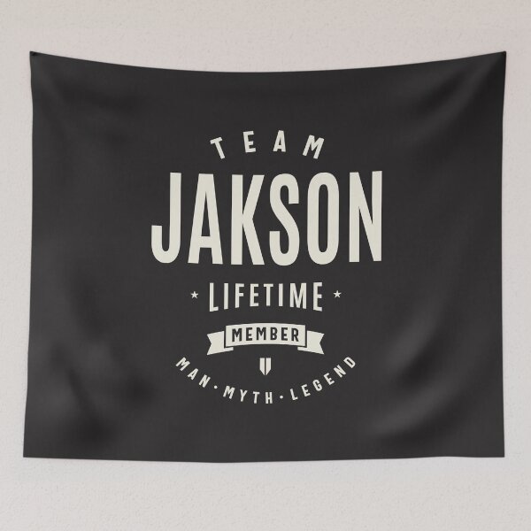 Artikelvorschau, Team Jakson Lebenslanges Mitglied Lustiger Name Jakson entworfen und verkauft von cidolopez.