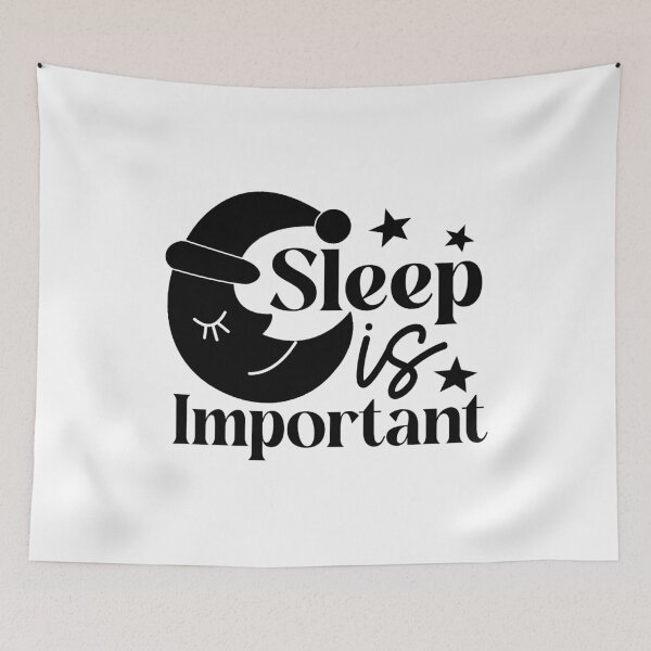 Item preview, Sleep Is Important | Wellness and Self-Care Quote Design designed and sold by NiceQuotesBro.