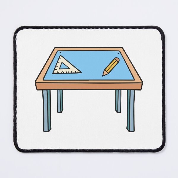 Item preview, Drafting table with T-square and pencil designed and sold by rasagamastore.