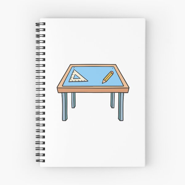 Item preview, Drafting table with T-square and pencil designed and sold by rasagamastore.